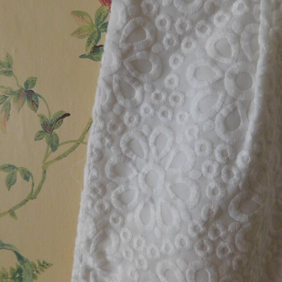 🌿🌺 Peace & Love Embroidered Floral Skirt 🌺 - Picture 4 of 7